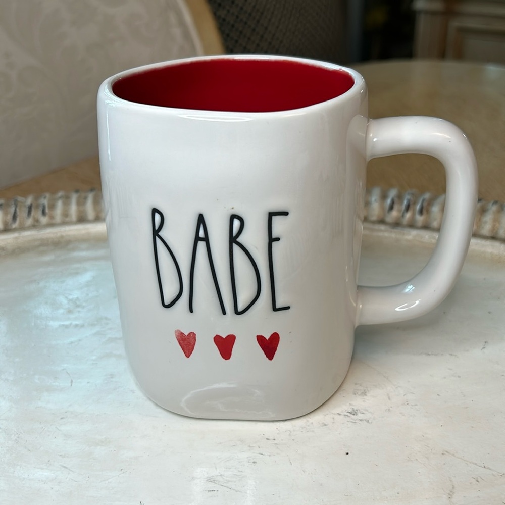 Rae Dunn BABE Mug